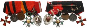 Cross, 4th Class. Order of St. Vladimir.

Civil Division. By Eduard. Imperial eagle and maker’s name ‘ЭДУAPДЪ’ behind enamel of back arms, ‘56’ on l...