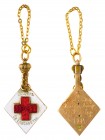 Red Cross Society of Elizabeth under the Auspices of Grand Duchess Elizabeth. 1st Class.

By Nichols & Plinke Firm, St. Petersburg. Gold and enamels...