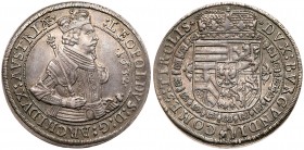 Austria
Archduke Leopold as Count of Tyrol (1626-1632). Silver Taler, 1632. Hall mint. Crowned half figure right with sword and scepter. Rev. Crowned...