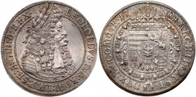 Austria
Leopold I (1657-1705). Silver Taler,1704/3. Hall mint. Laureate head right. Rev. Crowned arms in Order chain (Dav 1003; KM 1303.4). Lovely ir...