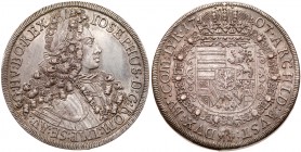 Austria
Joseph I (1705-1711). Silver Taler, 1707. Hall mint. Laureate armored bust right. Rev. Crowned arms within Order chain (Dav 1018; KM 1438.1)....