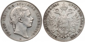 Austria
Lot. Franz Josef (1848-1916). Silver Talers, 1854 A, 1863 A. KM 2243.1, 2244. Both once cleaned, Very Fine; and Reduced-size talers, 1866 A a...