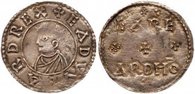 Great Britain
Kings of Wessex. Edward The Elder (899-924), Silver Penny. Bust left, +EADVVEARD REX. Rev. Moneyer, Gareard, in two lines. +GARE + + + ...