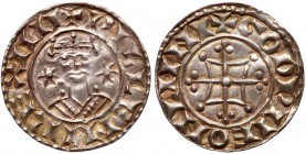 Great Britain
William I (1066-87), Silver Penny, two stars type (1074-77?), London Mint, moneyer Godwine. Bust facing crowned and diademed between tw...