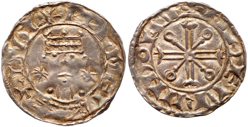 Great Britain
William II (1087-1100), Silver Penny, cross voided type (1092-95?...