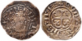 Great Britain
Stephen (1135-54), Silver Penny, Watford type (c.1136-45), Chichester Mint, moneyer Godwine. Crowned bust with scepter right, +STIEFNER...