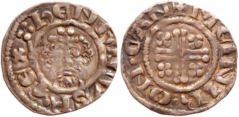 Great Britain
Richard I (1189-1199). Silver Penny, Short Cross type, class 3, C...