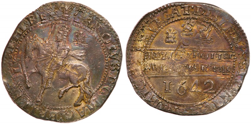 Great Britain
Charles I (1625-1649). Silver Halfcrown, 1642, Oxford Mint. King ...