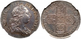 Great Britain
George III (1760-1820), Silver Shilling, 1763. So-called Northumberland type, young laureate and draped bust right, Latin legend and to...