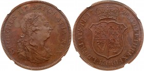 Great Britain
George III (1760-1820), Pattern Copper Crown, 1798. Struck by W J Taylor after C H Kuchler, laureate and draped bust right, : C. H. K o...