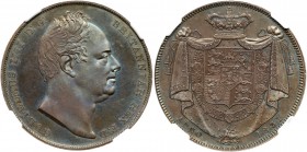 Great Britain
William IV (1830-37), Silver Proof Crown, 1831. Engraved by William Wyon, bare head right, W.W. incuse on truncation, Latin legend surr...