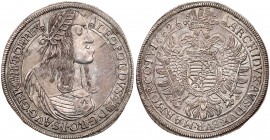 Hungary
Leopold I (1657-1705). Silver Taler, 1662-KB. Kremnitz mint. Laureate bust right, without lion head on shoulder. Rev. Crowned double headed e...