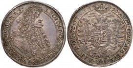 Hungary
Leopold I (1657-1705). Silver Taler, 1690-KB. Kremnitz mint. Laureate bust divides legend. Rev. Crowned double headed eagle divides date (Dav...