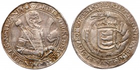 Transylvania (Hungary)
Gabriel Bathori (1608-1613). Silver Gulden/ &frac12; Tall&eacute;r, 1608, Nagyb&aacute;nya/ Neustadt. Bare-headed armored half...