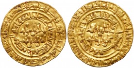 Medieval Islamic
Fatimid, al-Hakim Abu 'Ali al-Mansur, AH 386-411/ CE 996-1021, Gold Dinar (4.21gm). Misr (al-Fustat) mint, AH 400, without heir. Two...