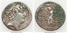 SELEUCID KINGDOM. Philip I Philadelphus (ca. 95/4-76/5 BC). AR tetradrachm (27mm, 15.88 gm, 1h). VF, scratches. Lifetime or Posthumous issue of Antioc...