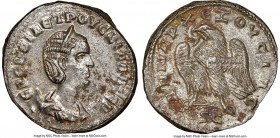 SYRIA. Antioch. Herennia Etruscilla (AD 249-253). BI tetradrachm (27mm, 12.16 gm, 6h). NGC MS 4/5 - 4/5. 3rd officina, AD 249-251. ЄPЄNNIA ЄTPOYCKIΛΛA...