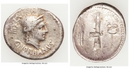 C. Norbanus (ca. 83 BC). AR denarius (20mm, 3.78 gm, 2h). Choice VF. Rome. C•NORBANVS, head of Venus right, wearing stephane, pendant earring and pear...