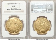 Ferdinand VII gold 8 Escudos 1810 P-JF AU53 NGC, Popayan mint, KM66.2. AGW 0.7615 oz. 

HID09801242017

© 2020 Heritage Auctions | All Rights Rese...
