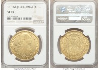 Ferdinand VII gold 8 Escudos 1818 NR-JF VF30 NGC, Nuevo Reino mint, KM66.1. AGW 0.7615 oz. 

HID09801242017

© 2020 Heritage Auctions | All Rights...