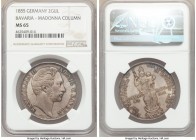 Bavaria. Maximilian II 2 Gulden 1855 MS65 NGC, KM848. Commemorates the Restoration of Madonna Column in Munich. 

HID09801242017

© 2020 Heritage ...
