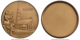 Hamburg bronze Matte Specimen Uniface "St. Katharinen Church" Medal ND (1905) SP65 PCGS, 43mm. 

HID09801242017

© 2020 Heritage Auctions | All Ri...
