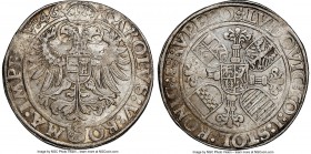 Stolberg. Ludwig II von Königstein Taler 1546 AU50 NGC, Nördlingen mint, Dav-9866. With name and title of Karl V. 

HID09801242017

© 2020 Heritag...