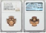 Republic gold Proof "XIII Special Olympics" 100 Euro 2011 PR67 Ultra Cameo NGC, KM244. AGW 0.2354 oz. 

HID09801242017

© 2020 Heritage Auctions |...
