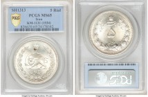 Reza Shah 5 Rials SH 1313 (1934) MS65 PCGS, KM1131.

HID09801242017

© 2020 Heritage Auctions | All Rights Reserved