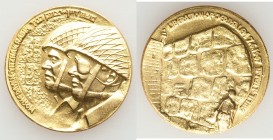 Republic gold "6-Days War Victory" Medal 1967 UNC, 35.5mm. 29.61gm. 

HID09801242017

© 2020 Heritage Auctions | All Rights Reserved