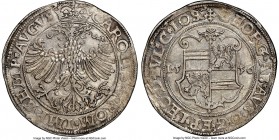Georges d'Autriche (1544-1557) Taler (Daler) 1556 AU50 NGC, Hasslelt mint, Dav-8411. Fully struck centers some weakness in legends. 

HID09801242017...
