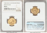 Jean I gold Essai Franc 1965 MS67 NGC, KM-E79.

HID09801242017

© 2020 Heritage Auctions | All Rights Reserved