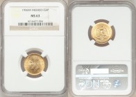 Estados Unidos gold 5 Pesos 1906 MS63 NGC, Mexico City mint, KM464. AGW 0.1206 oz. 

HID09801242017

© 2020 Heritage Auctions | All Rights Reserve...