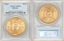 Estados Unidos gold 50 Pesos 1925 MS64 PCGS, Mexico City mint, KM481. AGW 1.2056 oz. 

HID09801242017

© 2020 Heritage Auctions | All Rights Reser...