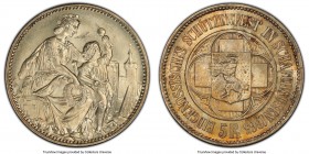 Confederation "Schaffhausen Shooting Festival" 5 Francs 1865 MS65 PCGS, KM-XS8, Richter-1054. 

HID09801242017

© 2020 Heritage Auctions | All Rig...