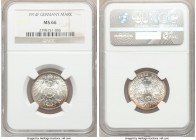 3-Piece Lot of Certified Assorted Issues NGC, 1) Germany: Wilhelm II Mark 1914-F - MS66, Stuttgart mint, KM14 2) Haiti: Republic 5 Centimes 1905 - MS6...