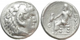 EASTERN EUROPE. Imitation of Alexander III 'the Great' of Macedon (3rd-2nd centuries BC). Tetradrachm. 

Obv: Head of Herakles right, wearing lion s...