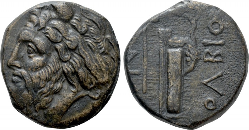 SKYTHIA. Olbia. Ae (Circa 310-280 BC). 

Obv: Horned head of Borysthenes left....