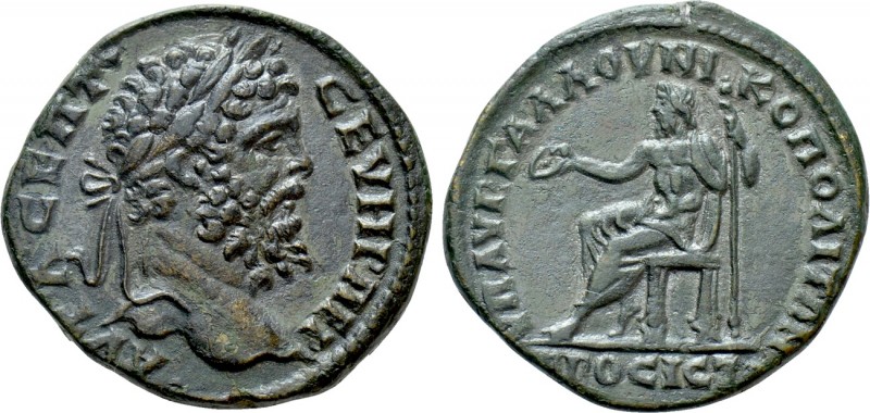 MOESIA INFERIOR. Nicopolis ad Istrum. Septimius Severus (193-211). Ae.

Obv: A...
