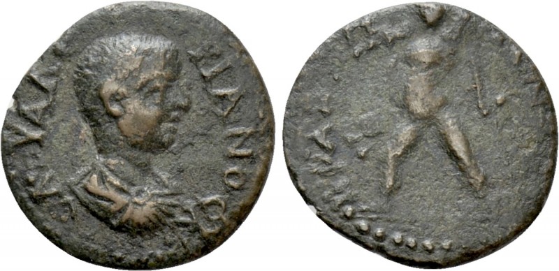 BITHYNIA. Heraclaea Pontica. Valerian II (Caesar, 256-258). Ae Assarion. 

Obv...