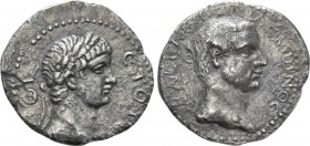 KINGS OF PONTUS. Polemo II with Nero (38-64). Drachm. Dated RY 19 (56/7). 

Obv: BACIΛЄωC ΠOΛЄMωNOC. 
Diademed head of Polemo right.
Rev: ETOYC ΘI...