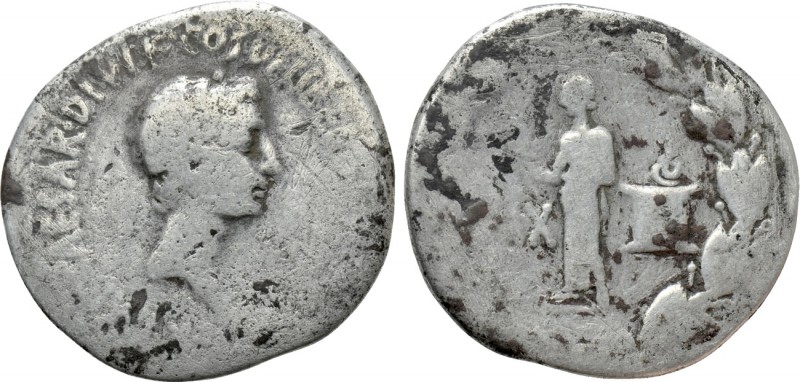 IONIA. Ephesus. Octavian. Cistophorus (Circa 28 BC). 

Obv: IMP CAESAR DIVI F ...