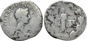IONIA. Ephesus. Octavian. Cistophorus (Circa 28 BC). 

Obv: IMP CAESAR DIVI F COS VI LIBERTATIS P R VINDEX. 
Laureate head right.
Rev: PAX. 
Pax ...