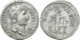 IONIA. Ephesus. Hadrian (117-138). Cistophorus. 

Obv: HADRIANVS AVGVSTVS PP. 
Bare head right.
Rev: DIANA EPHESIA. 
Facing statue of Artemis Eph...