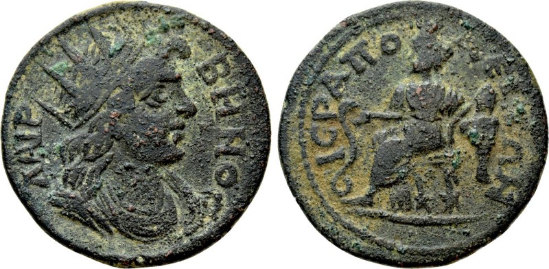 PHRYGIA. Hierapolis. Pseudo-autonomous. Time of Philip I 'the Arab,' 244-249). A...