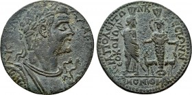 PHRYGIA. Hierapolis. Valerian I (253-260). Ae. Homonoia issue with Ephesus.

Obv: Α Κ Π Λ ΟVAΛЄΡΙΑΝΟC.
Laureate, draped and cuirassed bust right.
...