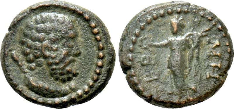 PISIDIA. Termessus. Pseudo-autonomous (3rd century). Ae. 

Obv: Bareheaded and...
