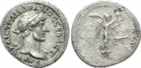 CAPPADOCIA. Caesarea. Hadrian (117-138). Hemidrachm. Dated RY 4 (119/20). 

Obv: AYTO KAIC TPAI AΔPIANOC CЄBACT. 
Laureate bust right, with slight ...