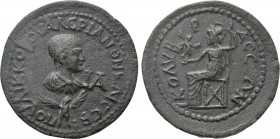 CILICIA. Colybrassus. Valerian II (Caesar, 256-258). Ae 11 Assaria. 

Obv: ΠOV ΛIK KOP OVAΛЄPIANON KAI CЄB. 
Bareheaded, draped and cuirassed bust ...