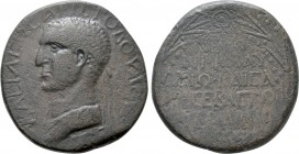 KINGS OF ARMENIA MINOR. Aristobulus (54-92). Ae. Dated RY 13 (66/7). 

Obv: ΒΑΣΙΛΕΩΣ ΑΡΙΣΤΟΒΟΥΛΟΥ ΕΤ Η. 
Diademed bust left.
Rev: ΝΕΡΩΝΙ ΚΛΑΥΔΙΩ Κ...